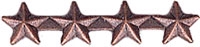 VIEW Star (4) Bronze Decoration Device