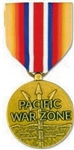 VIEW Merchant Marine WW II Pacific War Zone Medal