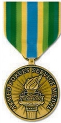 VIEW Armed Forces Service Medal