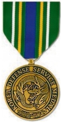 VIEW Korea Defense Service Medal