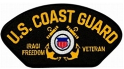 VIEW Coast Guard Iraqi Freedom Veteran Patch
