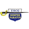 VIEW US Coast Guard Semper Paratus Lapel Pin