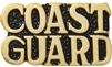 VIEW COAST GUARD Script Lapel Pin