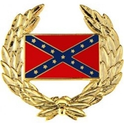 VIEW Confederate Wreath Lapel Pin