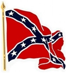 VIEW Confederate Flag Magnet
