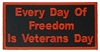 â–ªï¸Every Day Of Freedom Is Veterans Day (4")