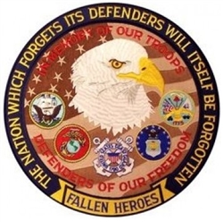 VIEW Fallen Heroes Back Patch