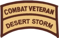 VIEW Combat Veteran Desert Storm Patch