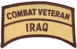 VIEW Combat Veteran Iraq Patch