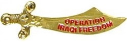 VIEW OIF Sword Lapel Pin