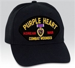 VIEW Korean War Purple Heart Combat Wounded Ball Cap
