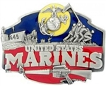 VIEW US Marines Belt Buckle