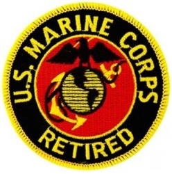 â–ªï¸US Marine Corps Retired Patch (3")