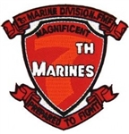 <!0>â–ªï¸1st Marine Division, 7th Marine Regiment FMF Patch (3")