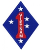 VIEW 1st Marine Division Vietnam Patch