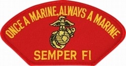 VIEW Once A Marine Always A Marine Patch