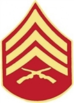VIEW USMC E5 Sergeant Lapel Pin