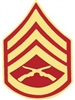 VIEW USMC E6 Staff Sergeant Rank Pin