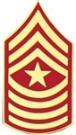 VIEW USMC E9 Sergeant Major Rank Pin