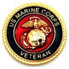 VIEW USMC Veteran Lapel Pin