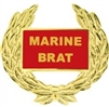 VIEW Marine Brat Wreath Lapel Pin