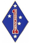 VIEW 1stMarine Division Lapel Pin