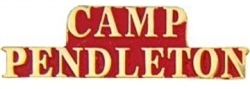 VIEW CAMP PENDLETON Lapel Pin