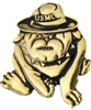 VIEW USMC Bulldog Lapel Pin