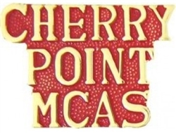 VIEW CHERRY POINT MCAS Lapel Pin