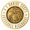 VIEW USMC Honorable Discharge Lapel Pin