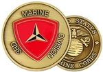 VIEW 3rd Marine Division Challenge Coin