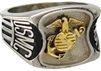 VIEW US Marine Corps Signet Ring