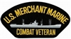 â–ªï¸US Merchant Marine Combat Veteran Patch (4")