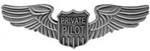VIEW Private Pilot Wings Lapel Pin