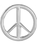 VIEW Peace Symbol Lapel Pin