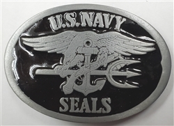 VIEW US Navy SEALS Belt Buckle