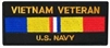 VIEW Vietnam Veteran US Navy Patch