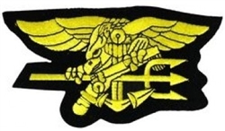 VIEW Navy Trident SEAL Badge Patch
