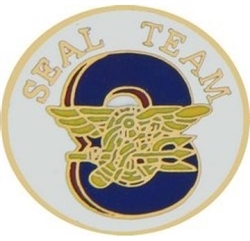 VIEW Seal Team 8 Lapel Pin