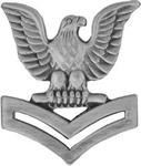 VIEW US Navy PO2 Collar Insignia