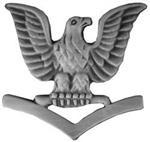 VIEW US Navy PO3 Collar Insignia