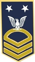 VIEW USN MCPO E-9 Rank Pin