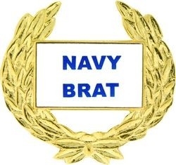 VIEW Navy Brat Lapel Pin