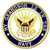 VIEW My Grandson Is In The Navy Pin