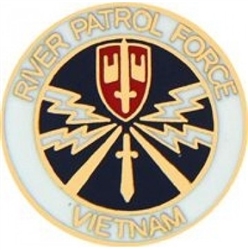 VIEW River Patrol Force Vietnam Lapel Pin