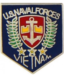 VIEW USN Forces Vietnam Lapel Pin