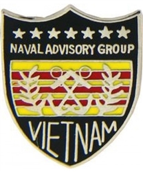 VIEW Naval Advisory Group Vietnam Lapel Pin