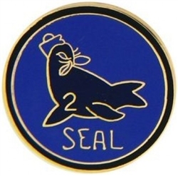 VIEW SEAL Team 2 Lapel Pin