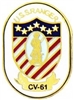 VIEW USS Ranger (CV-t61) Lapel Pin