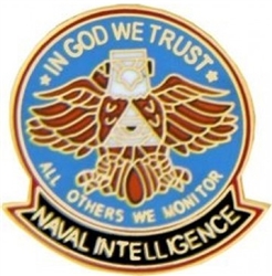 VIEW Naval Intelligence Lapel Pin